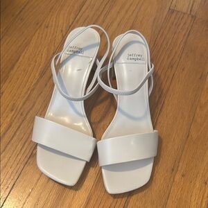 Jeffrey Campbell Slingback Tan Heels